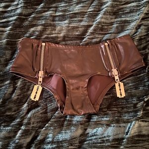 Trashy Lingerie masochist zipper front panty on medium
